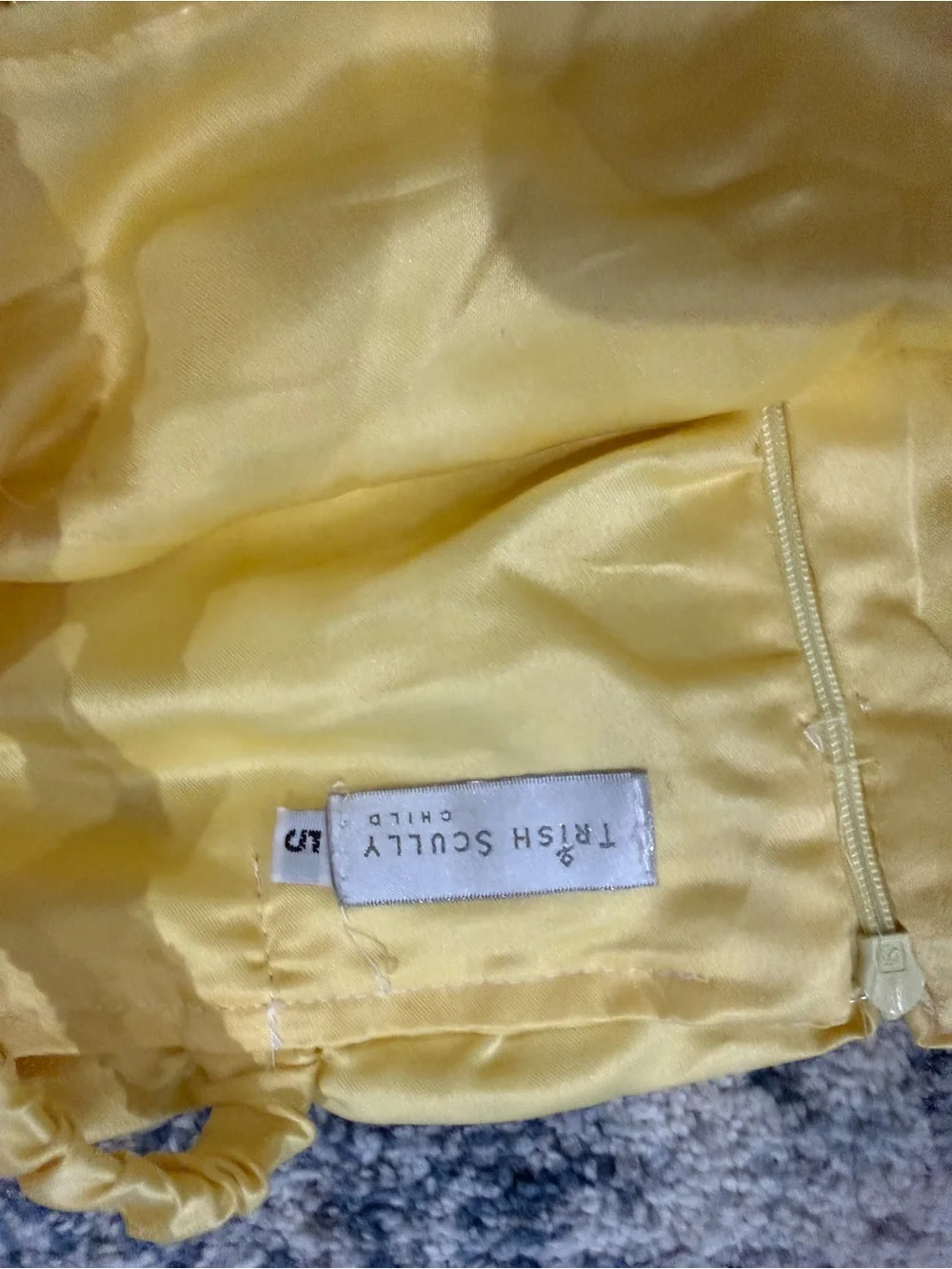 Trish Scully Princess Belle Ruffle Ball Gown Costume with Sequin Bodice Size 5